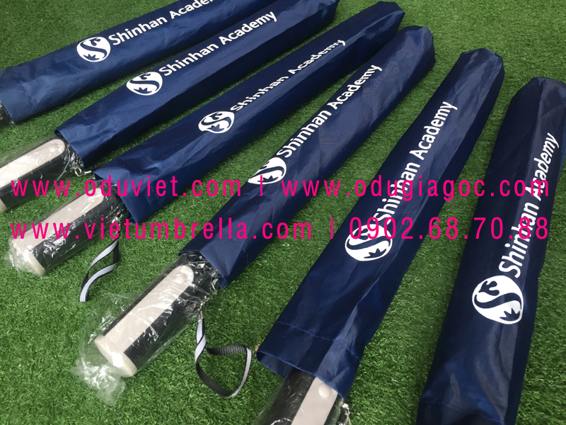 xưởng sản xuất ô dù cầm tay in logo quảng cáo